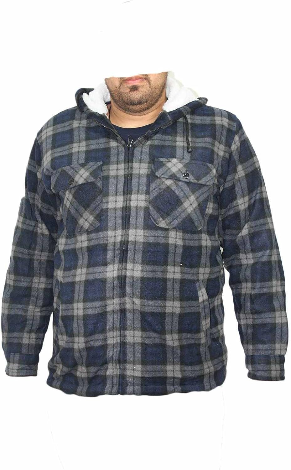 hooded lumberjack shirt