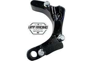 UPP RACING TRX 450r Case Saver Electric Start for Honda 06-16 (One Year Warranty) (Black)