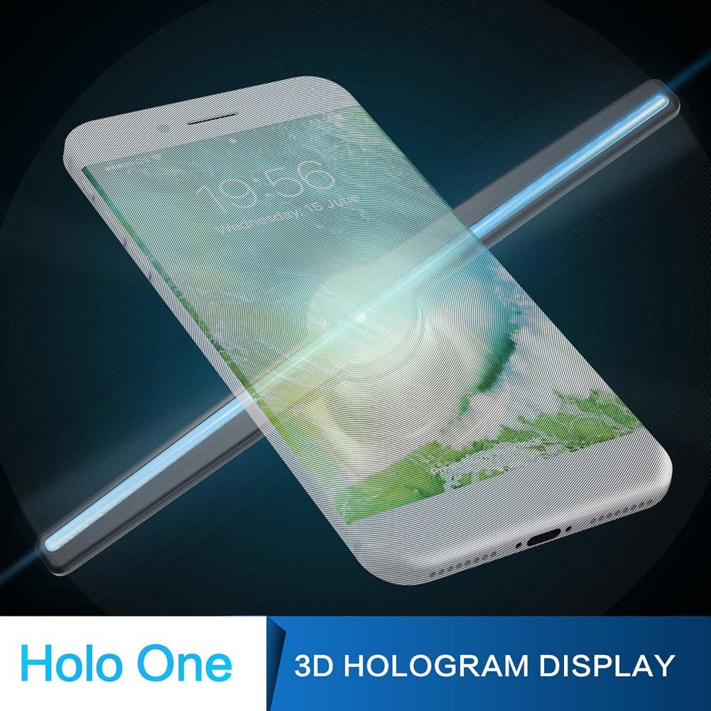 Amazon.com: Holograma Ventilador Holográfico Proyector 3D ...