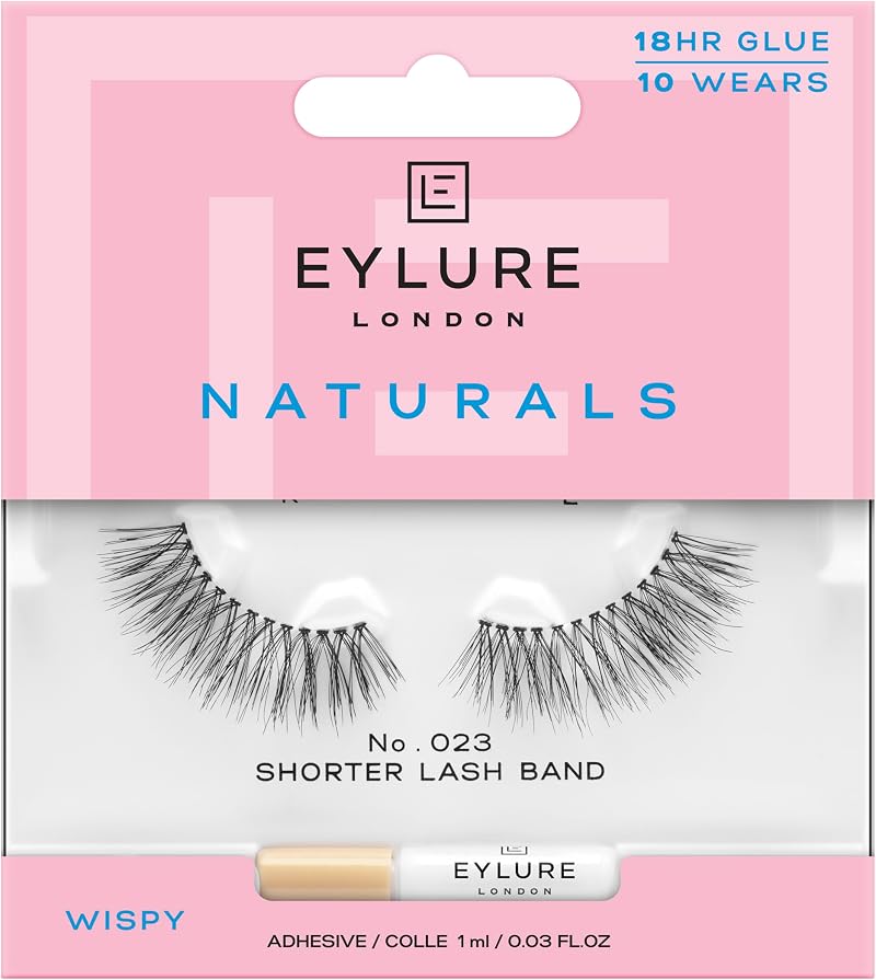 Eylure Naturals No. 023 False Eyelashes with Latex Free Glue