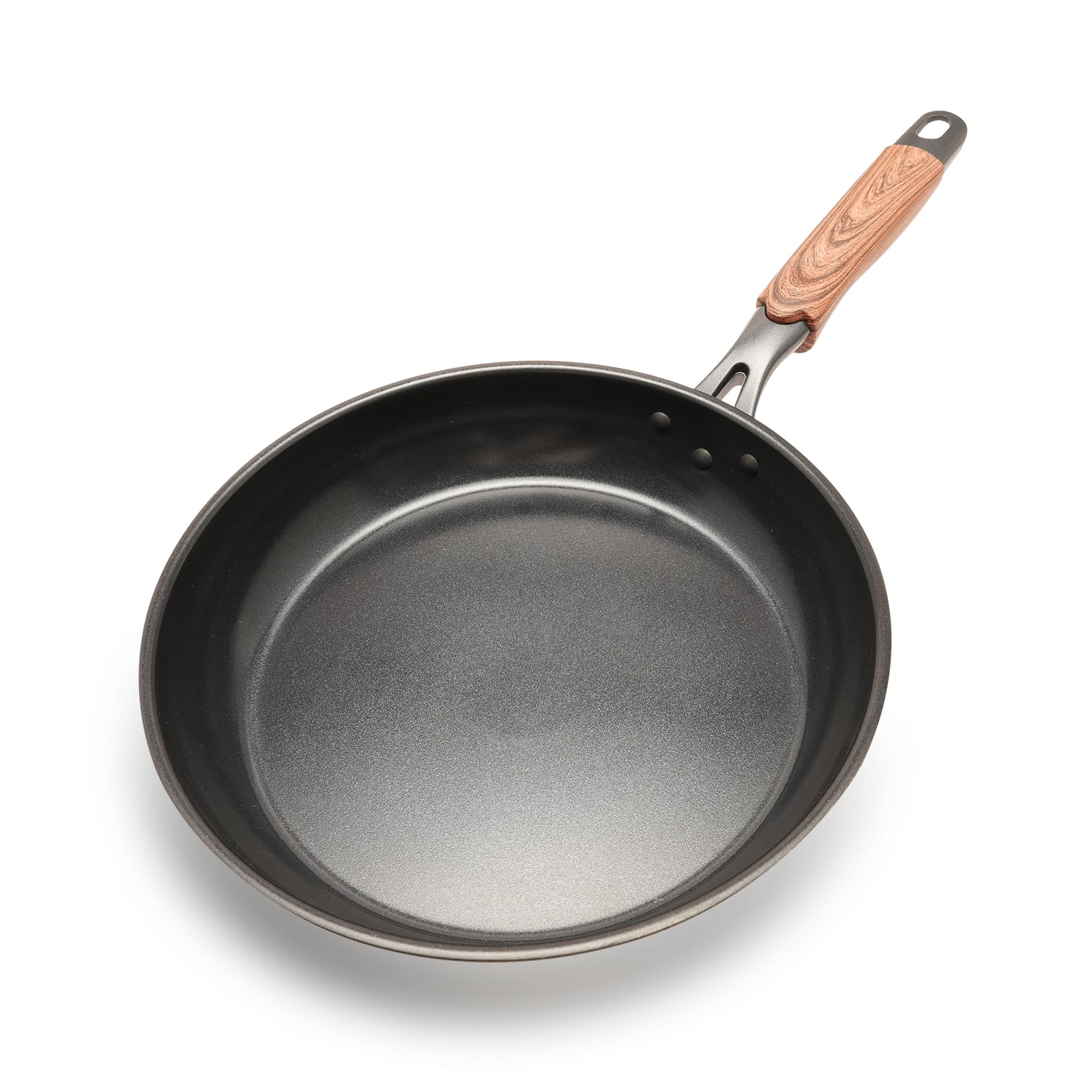 Photo 1 of ZHANG XIAO QUAN SINCE 1628 Non Toxic Stainless Steel Pan, Nonstick Ceramic Coated Skillet, 9.5 Inch Frying Wok, Works on Induction, Electric Stove and Gas Cooktops