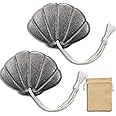 2 Packs of Iron Seashell with Bag - A Natural Source of Iron to Reduce The Risk of Deficiency, an Effective and Safe Cooking Tool, Ideal for Pregnant Women Vegans Athletes