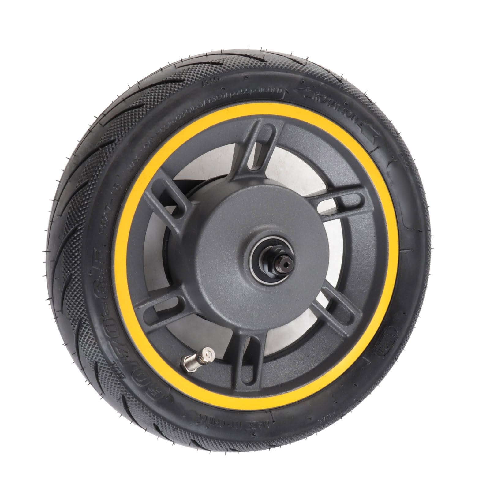 Electric Scooter Front Wheel, 10 Inch 60/70‑6.5 Front Wheel with Vacuum Tubeless Tire Compatible for 9 G30 Electric Scooter