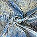 Metallic Paisley Brocade Fabric 60