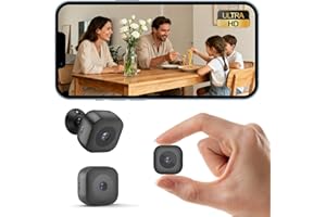 ZONGBI Mini Camera,Security WiFi Wireless Surveillance Camera with Cloud & TF Storage,Night Vision,Motion Detection,HD Small Camera for Home and Indoor