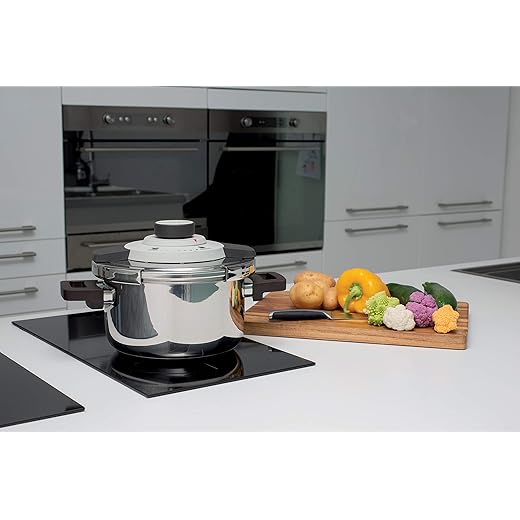 ø 22cm Inossidabile capacità 4,5lt Made in Italy Barazzoni Pentola