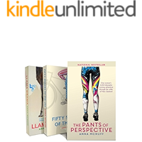 Anna's Adventures Boxset: Books 1 - 3: The Pants of Perspective, 50 Shades of The USA, Llama Drama. book cover Anna's Adventures Boxset: Books 1 - 3: The Pants of Perspective, 50 Shades of The USA, Llama Drama. book cover