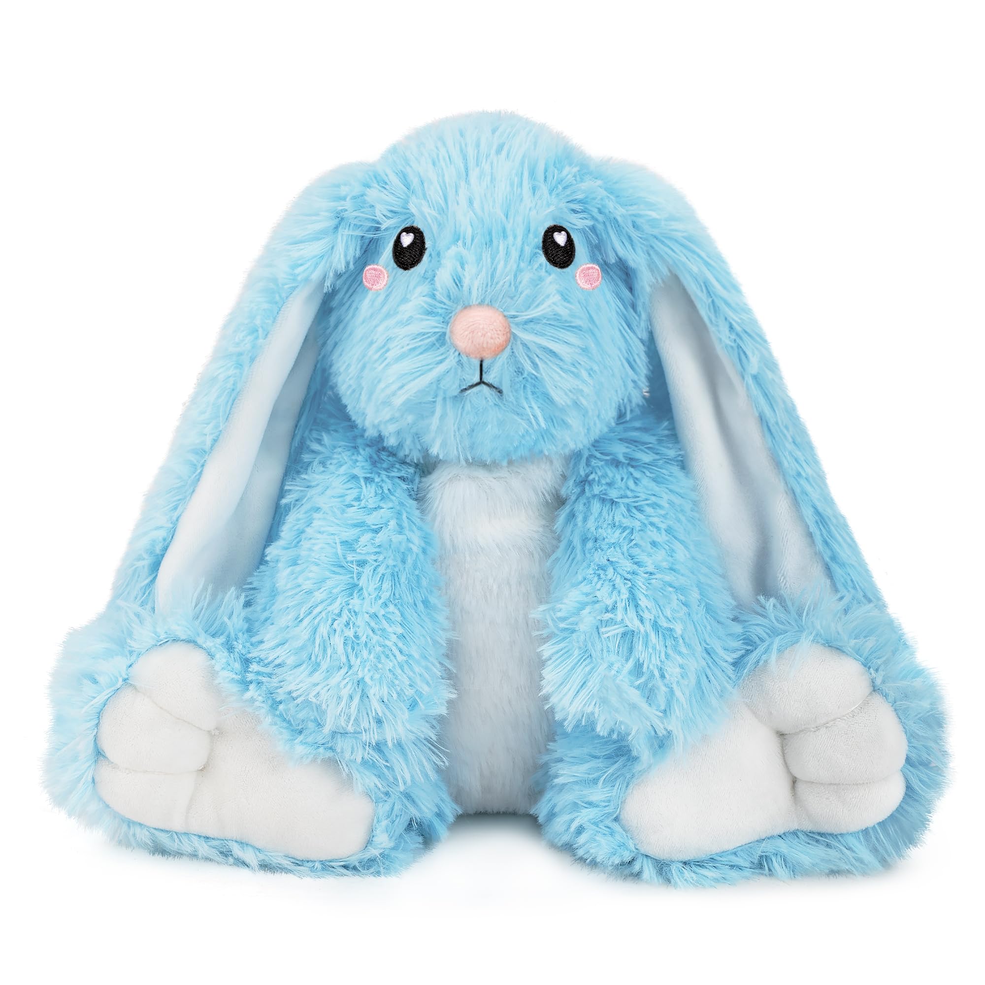 Bunny Microwavable & Weighted Stuffed Animals - 1.5 Lbs Unscented Heating Pad fo