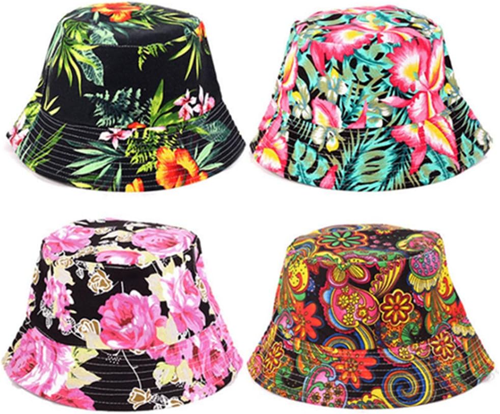 Sun Protection Hat Sun Hat Summer Hat Bucket hatBeach Hat (4 Pack)