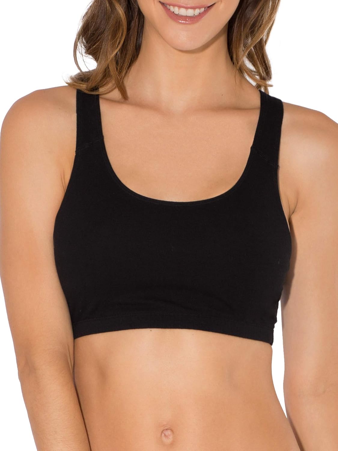Fruit of the Loom Women's Tank Style Sports Bra at  Women’s Clothing store