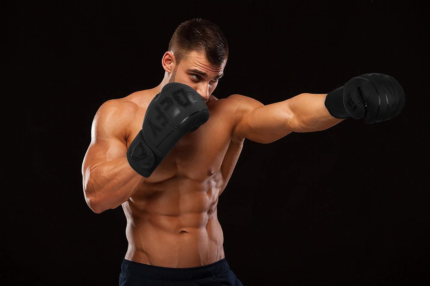 DEFY Boxing Gloves for Men & Women Training MMA Muay Thai Premium Quality Gloves for Punching Heavy Bags Sparring Kickboxing Fighting Gloves : Sports & Outdoors