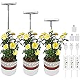 yadoker Plant Grow Light, LED Growing Light Full Spectrum for Indoor Plants,Height Adjustable, Automatic Timer, 5V Low Safe Voltage,Idea for Small Plant Light