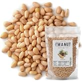 Premium Raw Pine Nuts 8oz Non-GMO, No Additives Batch Tested Gluten &amp; Peanut Free, Resealable Pouch for Freshness, Unsalted Pine Nuts - Perfect for Pesto, Salads, Gourmet Cooking and Baking