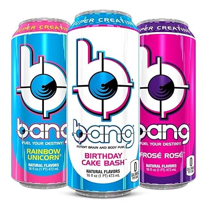 Bang Energy Drink Variedad – Pastel de cumpleaños Bash, rosa ...