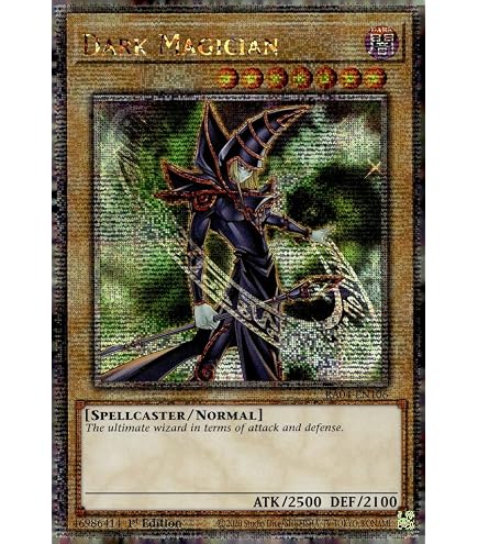 Amazon.com: Dark Magician (9th Art) (Quarter Century Secret Rare