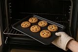 Kitcheneur 3-Pack Essentials Baking Tray Set 32cm Non-Stick Oven Pan view 4