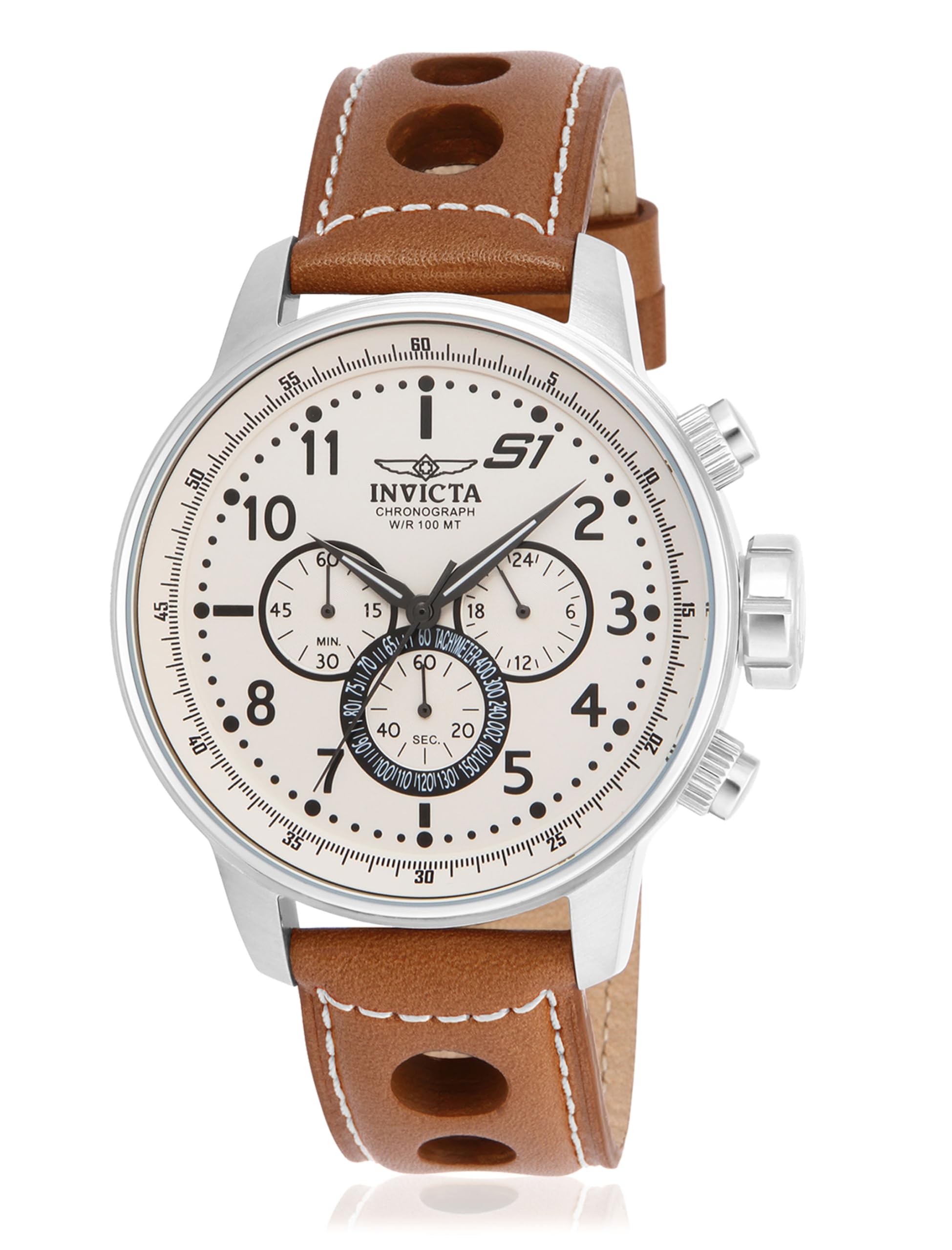 Invicta S1 Rally Stainless Steel Men's Quartz Watch - 48mm