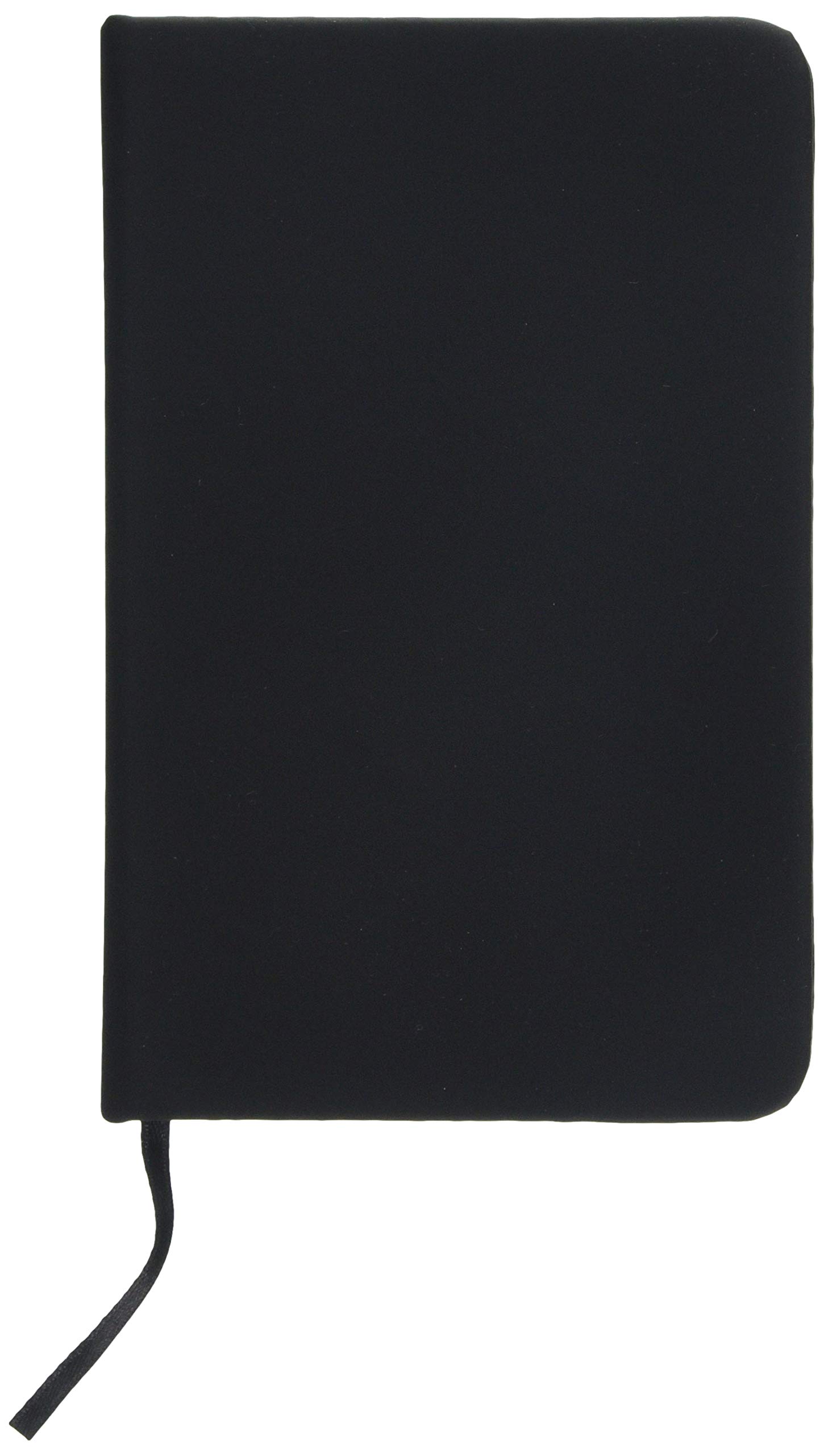 eBuyGB A6 Coloured Hardback Lined Paper Notebook, Black