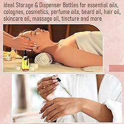 4 Pcs, 2 oz Clear Eye Dropper Bottles with 1