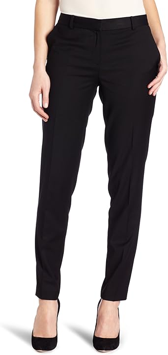black womens skinny trousers