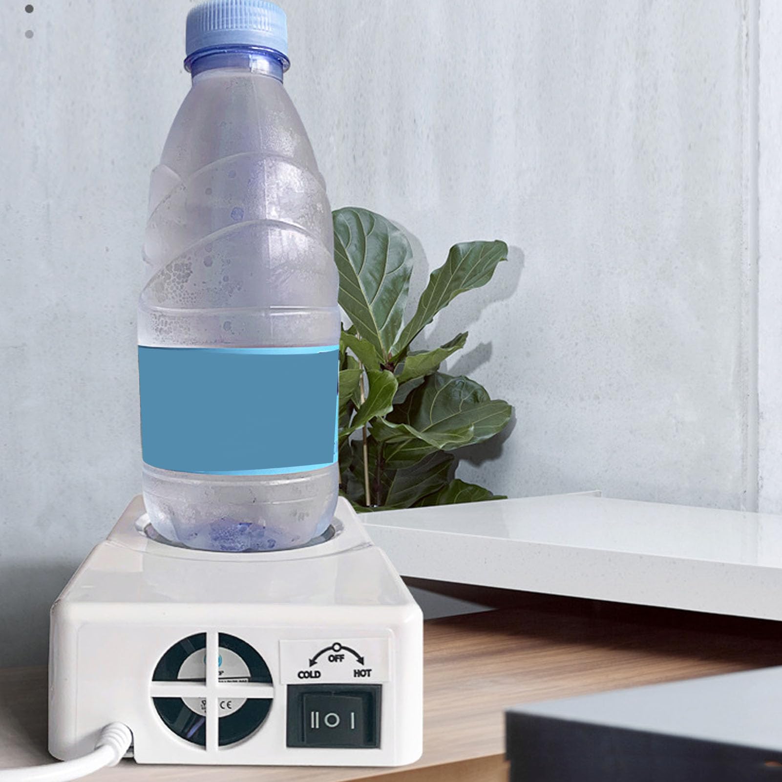 Photo 1 of Instant Beverage Chiller, Dual Use USB Keep Cooler Warmer, 2 in 1 Beverage Warmer and Drink Cooler USB Powered Heating and Cooling Mat Coffee Tea Beverage Cans Cooler