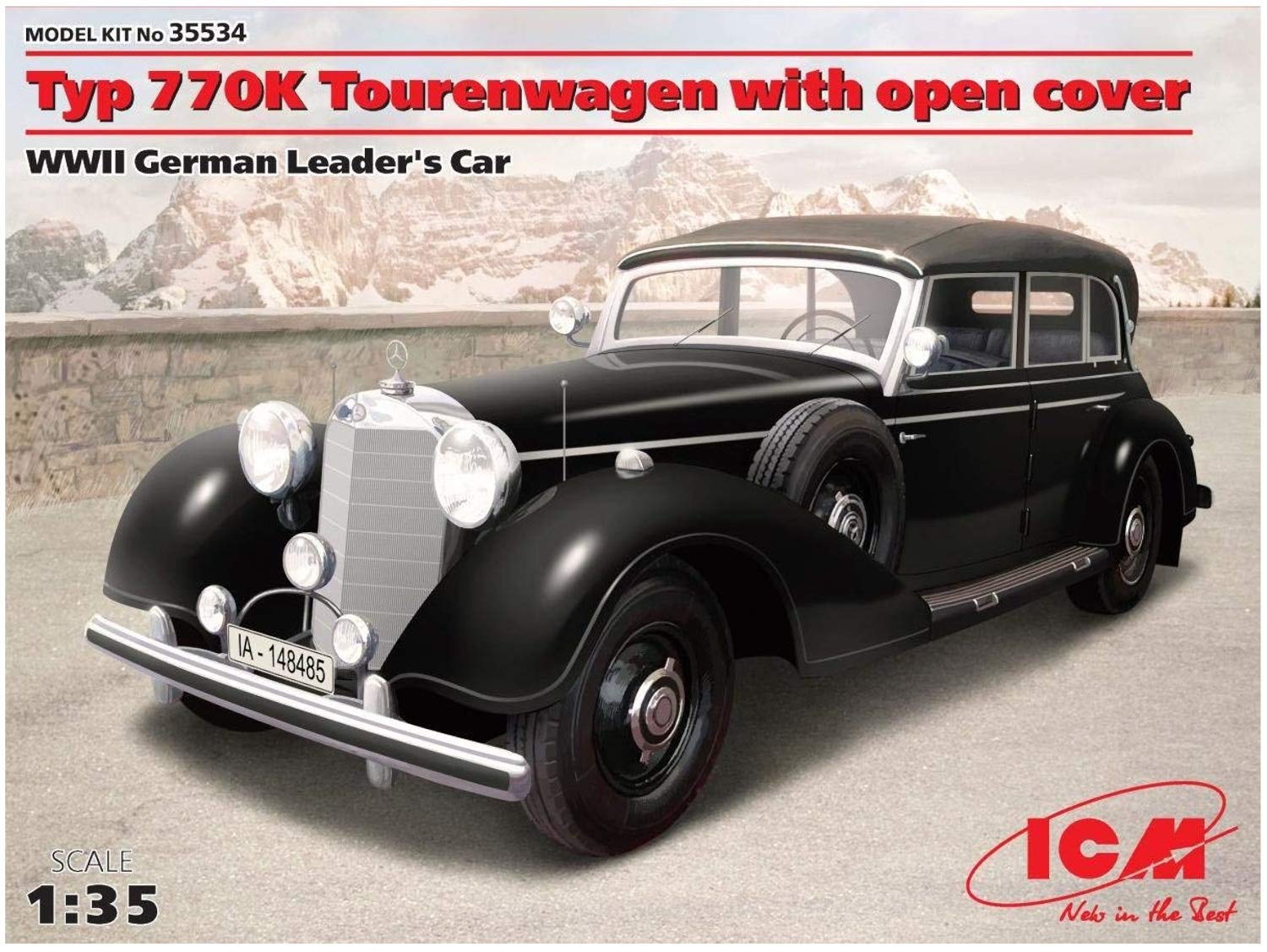 ICM 1:35 - Typ 770K Tourenwagen Soft Top