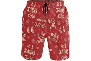 visesunny Men's Wolf Galaxy Beach Shorts Summer Swim Trunks Sports Running Bathing Suits with Mesh Lining