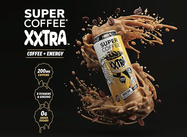 SUPER COFFEE XXTRA, KETO PROTEIN COFFEE [MOCHA] 15 FL OZ