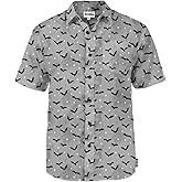 Tipsy Elves Halloween Button Down Shirts for Men - Spooky Party Wear with Comfort Blend