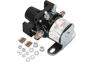 DRKERR Upgrade 0100055000 Battery Disconnect Relay Compatible with intellitec 01-00055-000 RV Automobile Battery Disconnect Relay Switch. 12v Latching Relay, RV Battery Disconnect Solenoid