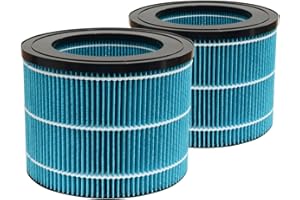 PUREBURG PEHUMEVA Replacement Humidifier Filter Compatible with Pure Enrichment MistAire Eva 4-Speed Evaporative Humidifier, 2-Pack