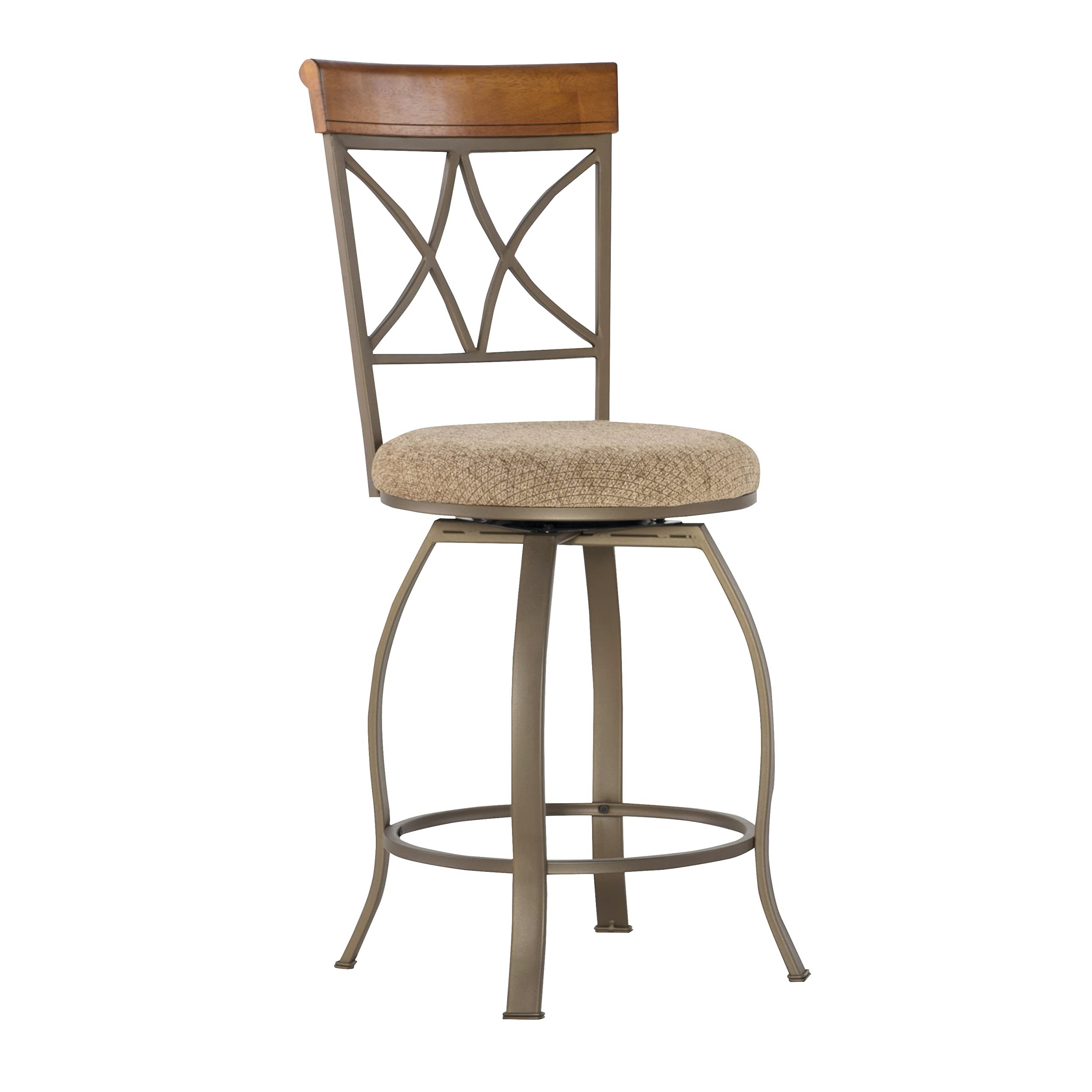 Photo 1 of ***NEW PRODUCT*** Powell Hamilton Swivel Counter Stool, Beige