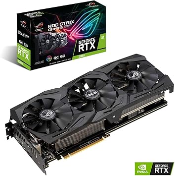 Amazon Com Asus Rog Strix Geforce Rtx 2060 Overclocked 6g Gddr6