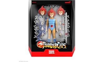 Super7 ULTIMATES! Thundercats Young Lion-O - 7" Thundercats Action Figure with Accessories Classic Cartoon Collectibles and Retro Toys