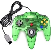miadore Classic N64 Controller Joystick Remote for N64 Video Game System N64 Console-Jungle Green