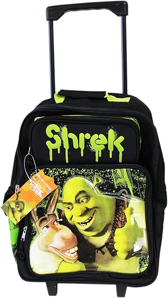 Clothing Shoes Accessories Shrek 12 Rolling Backpack Kids