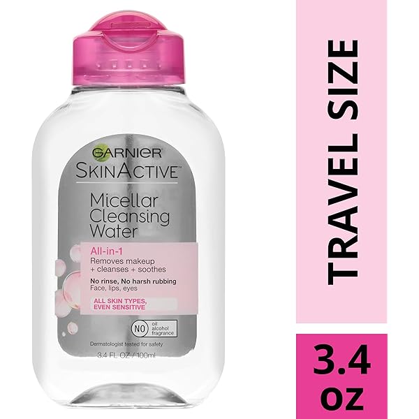 garnier micellar water sizes