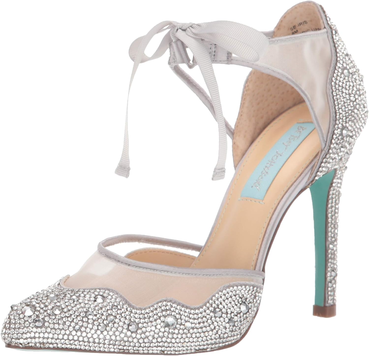 betsey johnson stela glitter heels