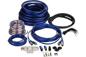 METRA Install Bay 4 Gauge 1600 Watt Value AMP Kit Complete