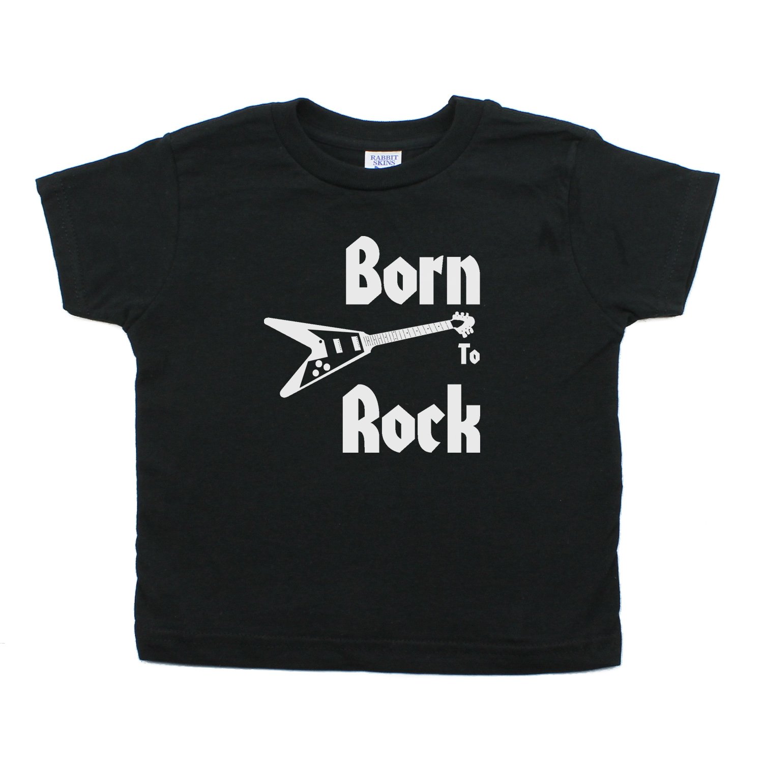 Born To Rock Band Guitar Rockstar Short Sleeve T Shirt Stellanovelty