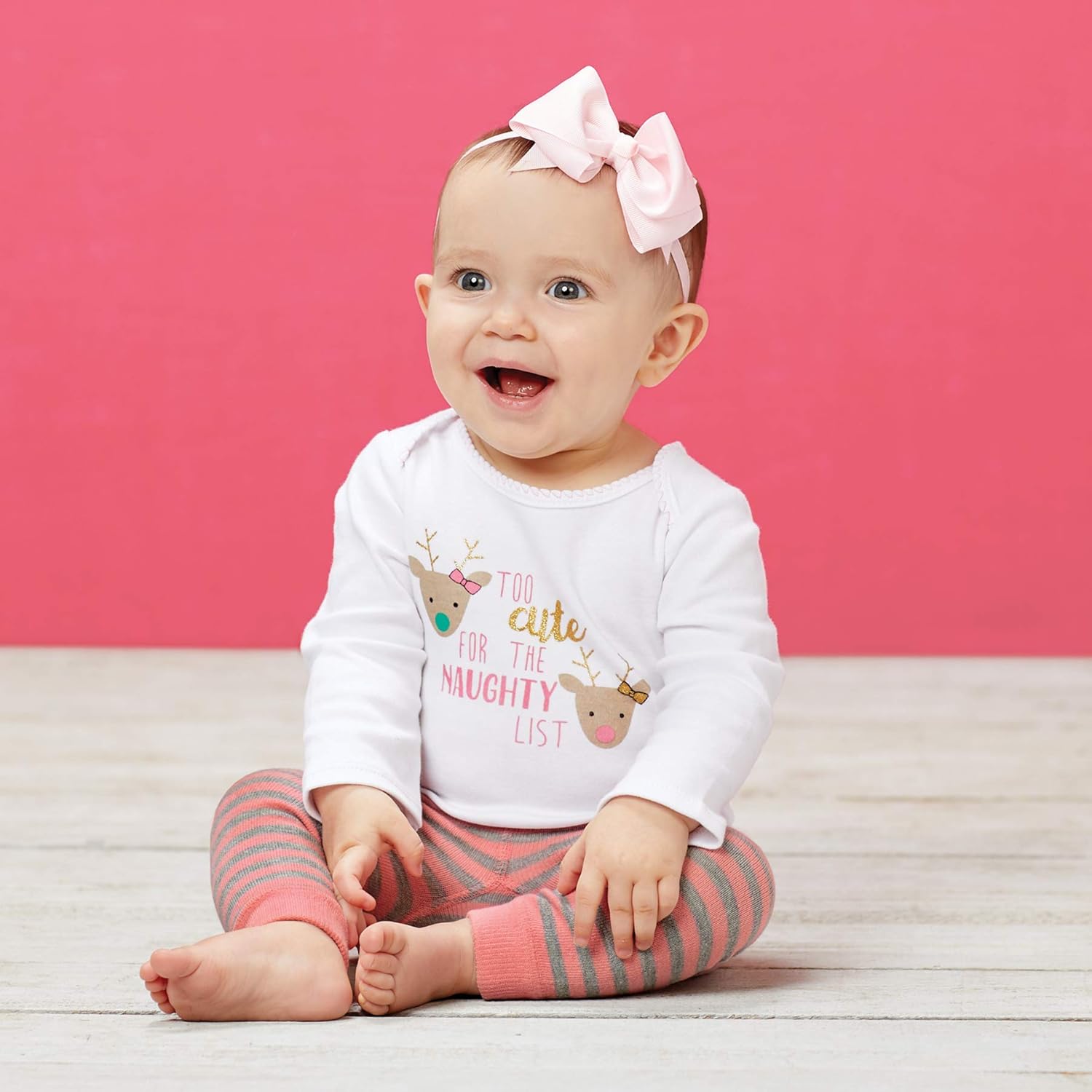 Mud Pie Reindeer Knitted Pants: Clothing