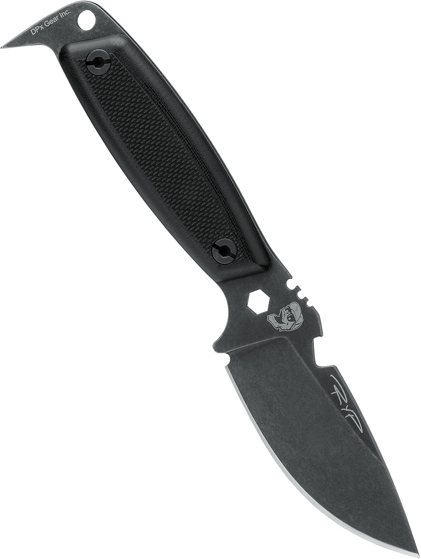 DPX Hest II Assault Stonewashed Fixed Blade