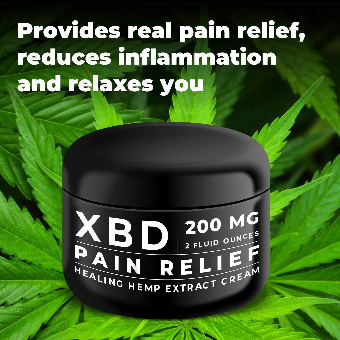 Pain Relief Hemp Extract Cream Arthritis, Carpal Tunnel, Knee, Neck