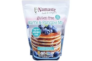 Namaste Foods Gluten Free Waffle & Pancake Mix, 48 oz