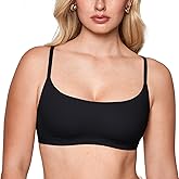 INLYRIC Women's Inbarely Soft Bralettes - Cami Bras No Underwire Seamless Unlined Comfort Bralette