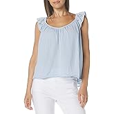 Velvet by Graham & Spencer Women's Stella Cotton Eyelet Mix Top