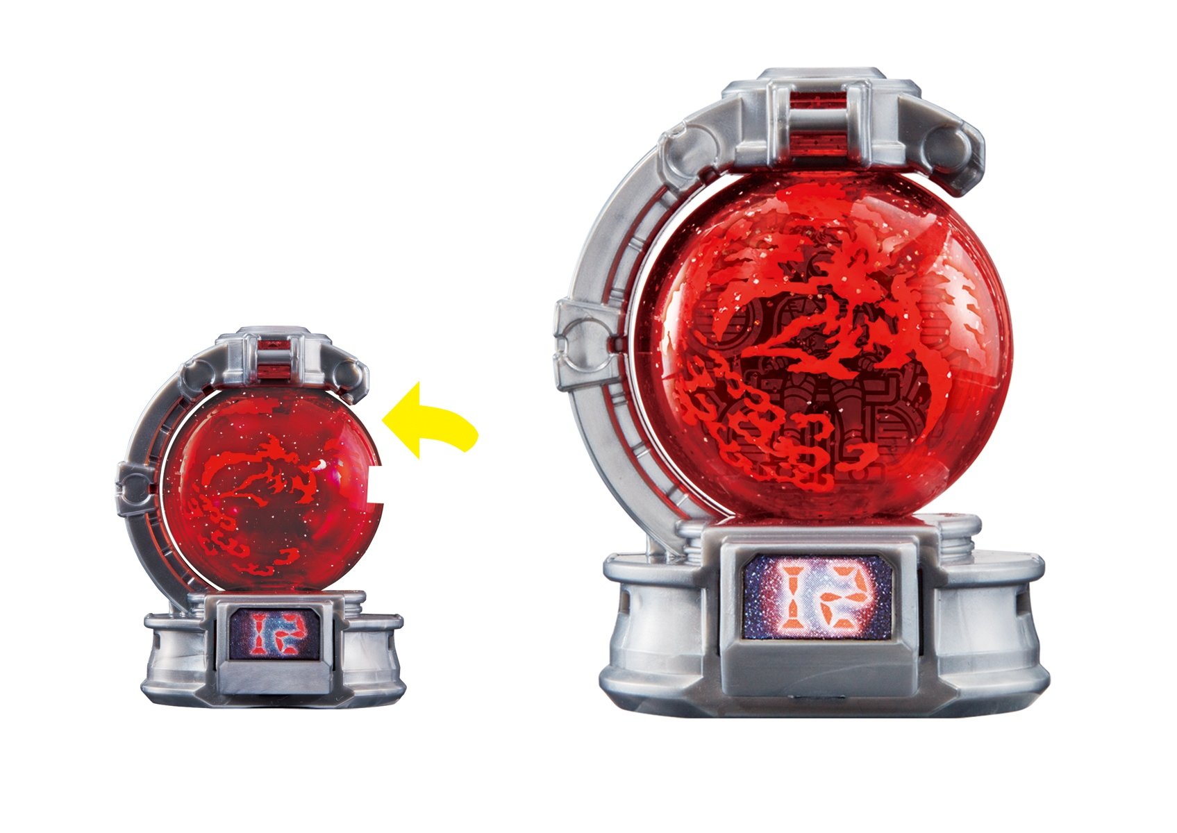 BANDAI POWER RANGERS Uchu Sentai Kyuranger DX Kyurenoh & Ryuteioh Set