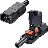 JANDECCN 2Pack 3 Pin Terminal Quick Connectors, 10A