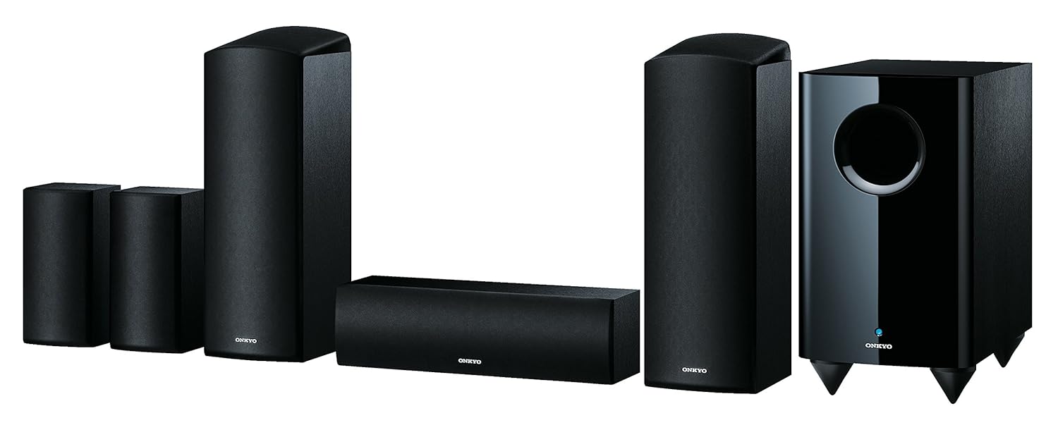 Onkyo SKSHT588(B) 5.1.2 Channel Home Cinema Speaker System (6piece