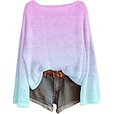 Knitted Tops for Women Fall 2025 Aesthetic Boho Vintage Long Sleeve Oversized Graphic Plus Size Y2K Cute Pullover